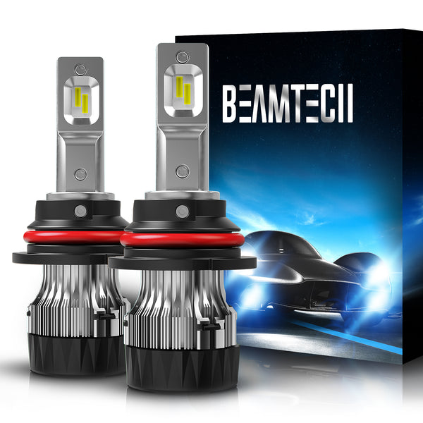 BEAMTECH 9007 LED Bulb 30mm Heatsink Base CSP Chips